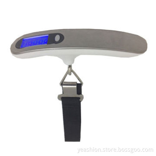 Steel Electronic Weighing/Travel Scale, Backlight LCD Display, Strong Belt, CE/RoHS Marks